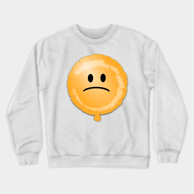 Meh  Balloon Crewneck Sweatshirt by CoreyUnlimited
